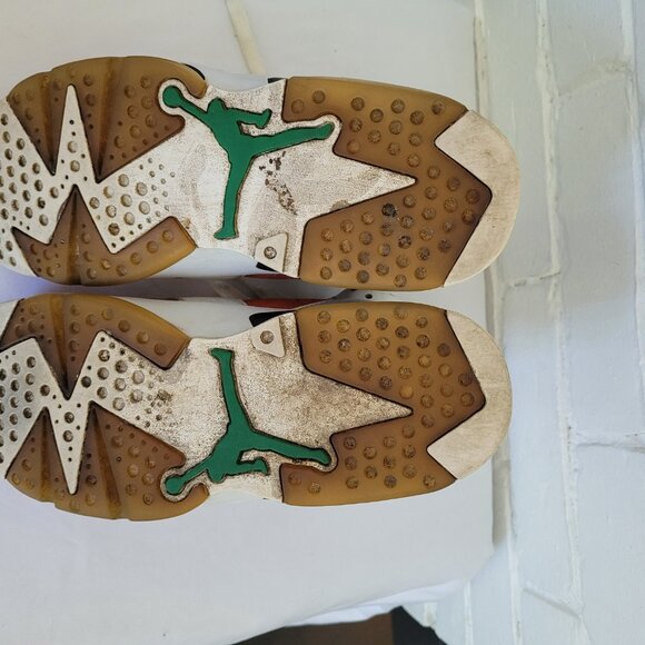 Nike Air Jordan 6 Retro Gatorade Orange White  384664-145 Size US 8 - Picture 5 of 12